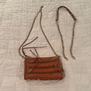 Rebecca Minkoff Tan Leather Crossbody Bag